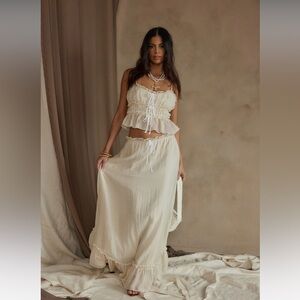 12th Tribe Dahlia Set (Maxi Skirt & Top)